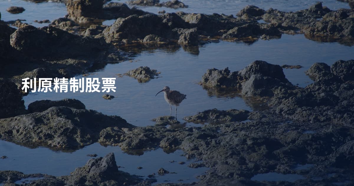 利原精制股票