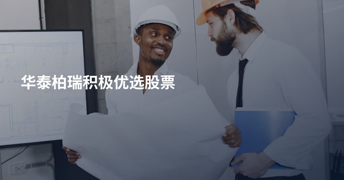 华泰柏瑞积极优选股票