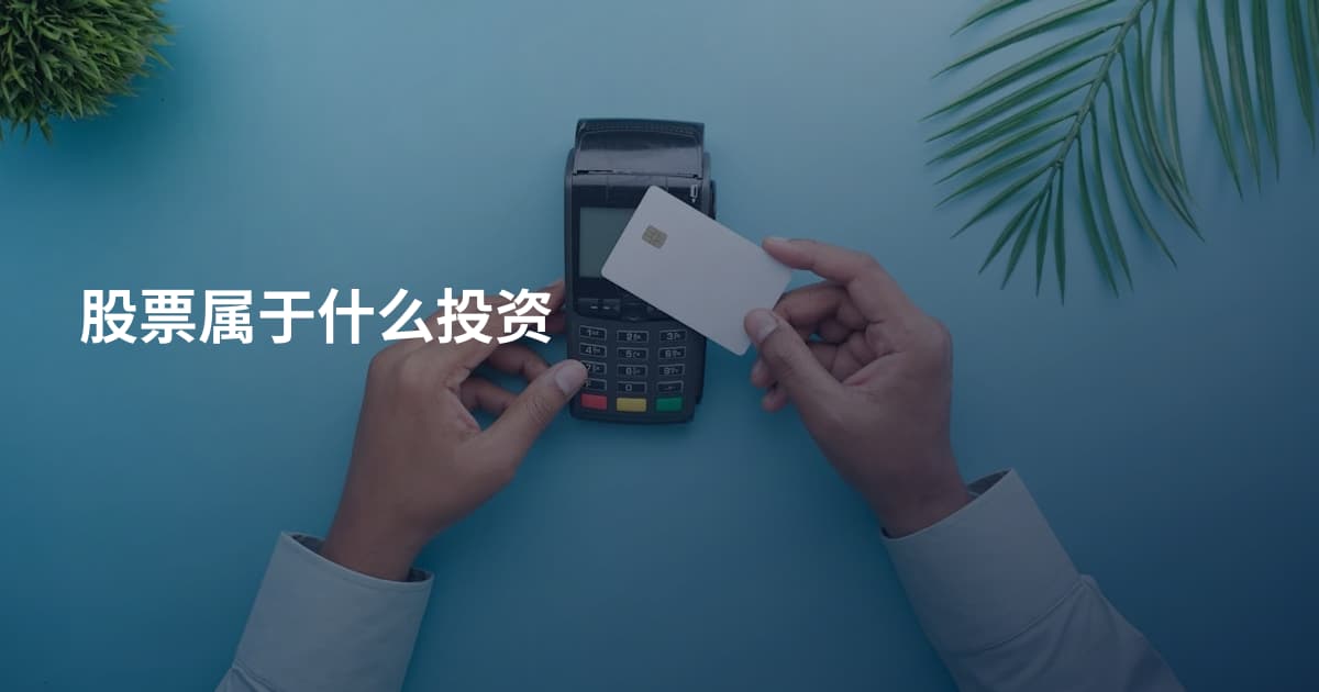 股票属于什么投资
