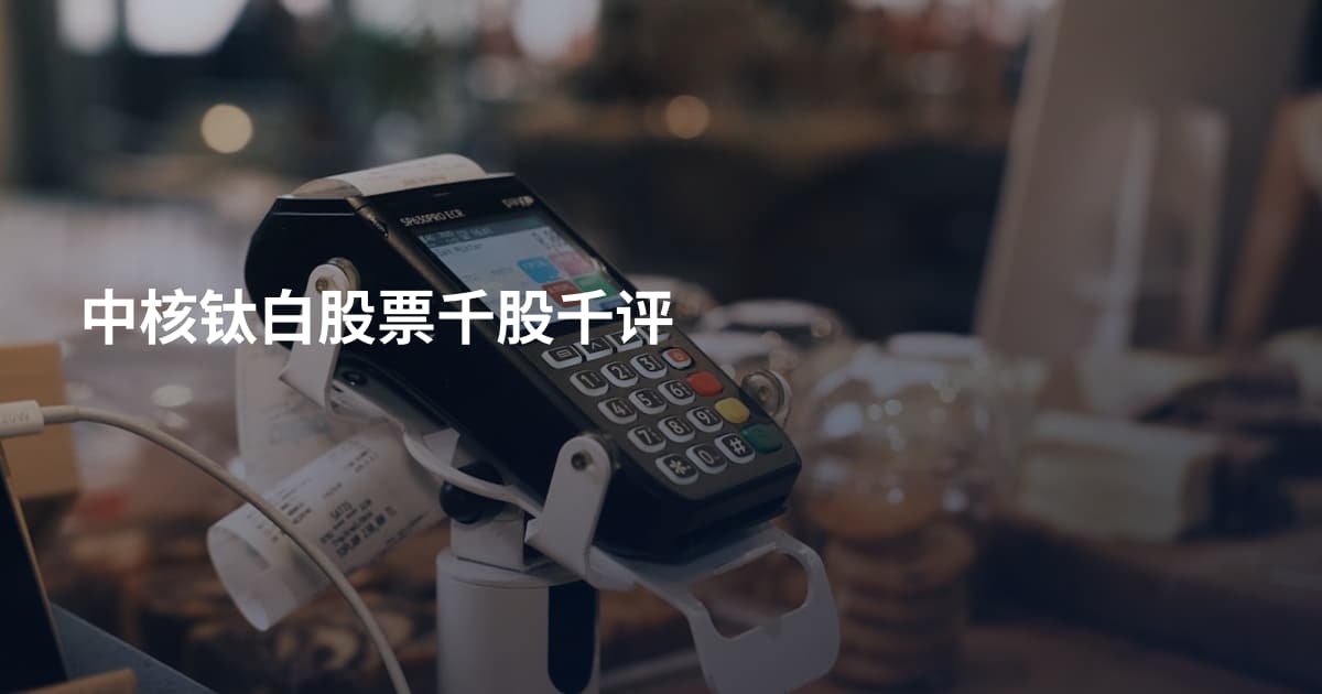 中核钛白股票千股千评
