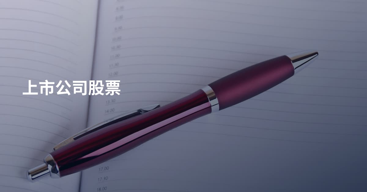 上市公司股票