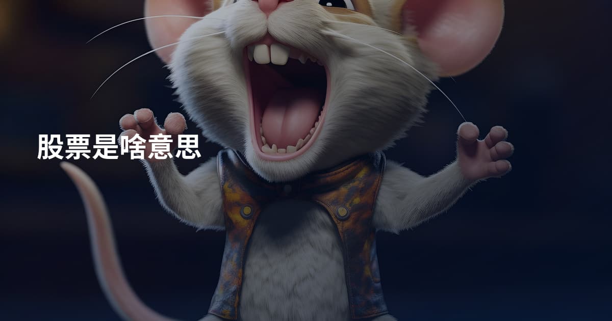 股票是啥意思