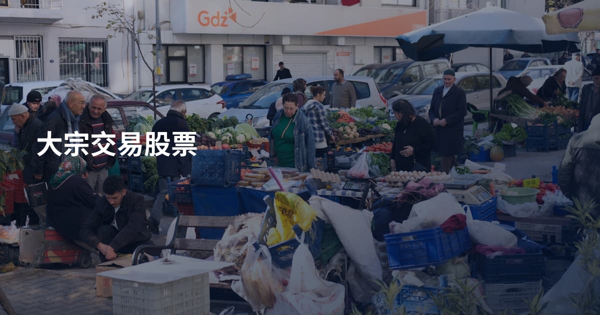 大宗交易股票