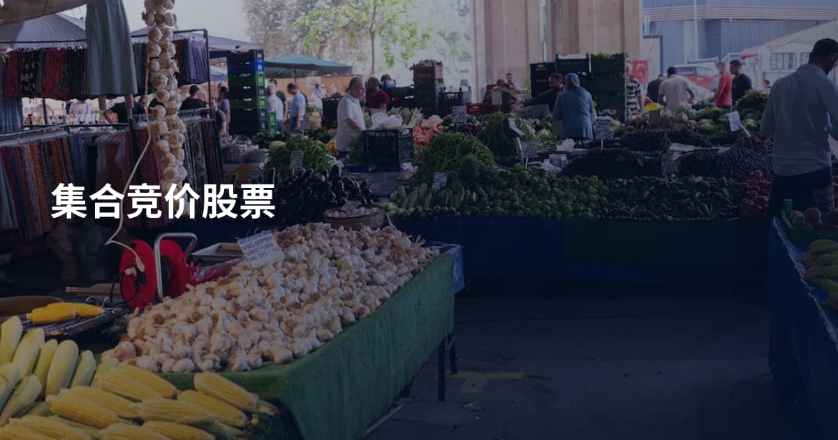 集合竞价股票