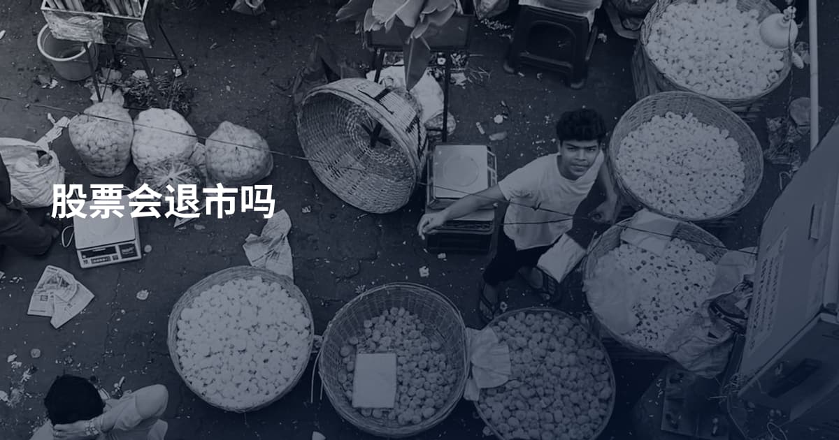 股票会退市吗