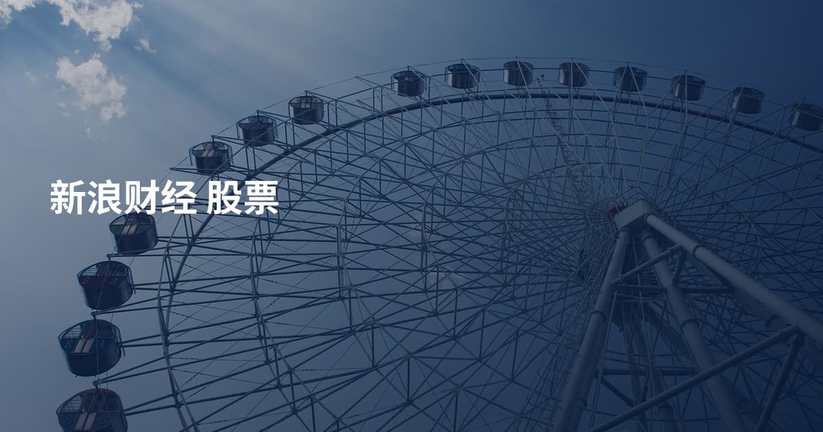 新浪财经 股票