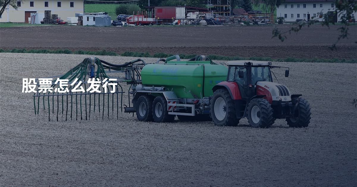股票怎么发行