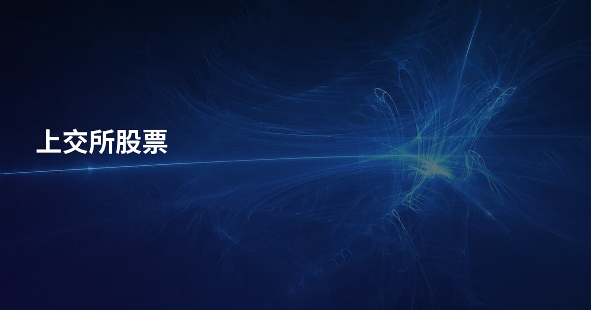 上交所股票