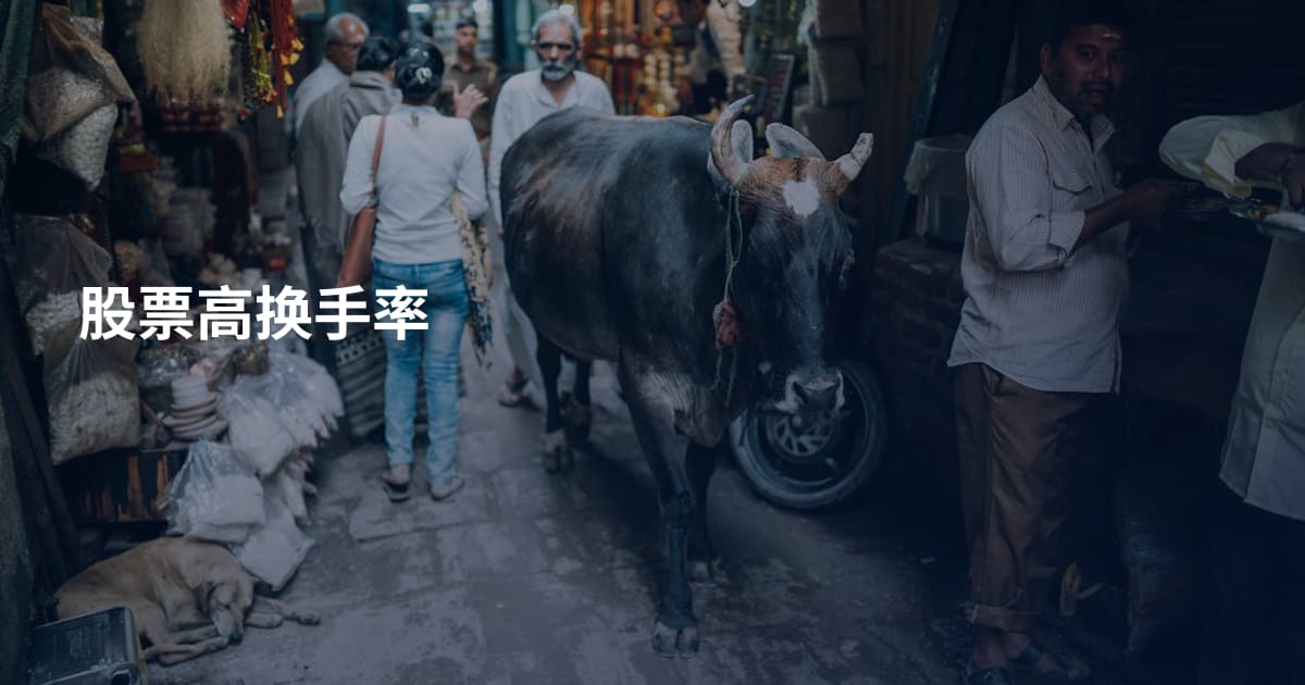 股票高换手率