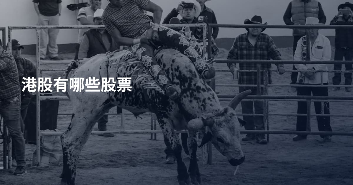 港股有哪些股票