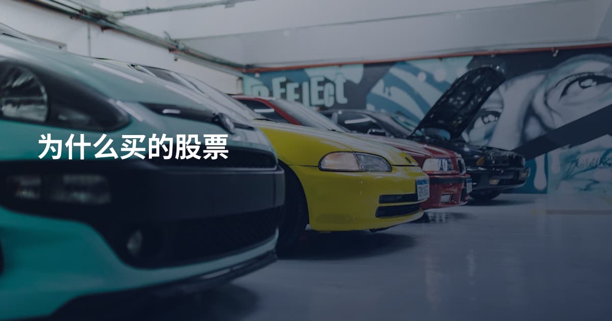 为什么买的股票