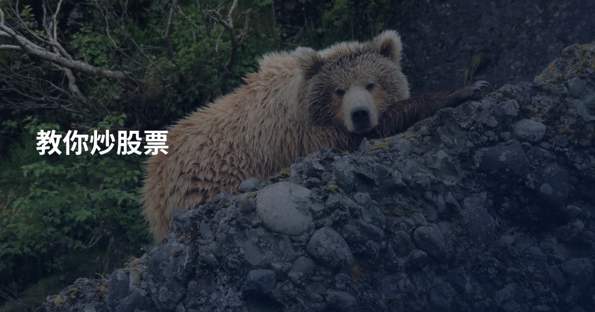 教你炒股票