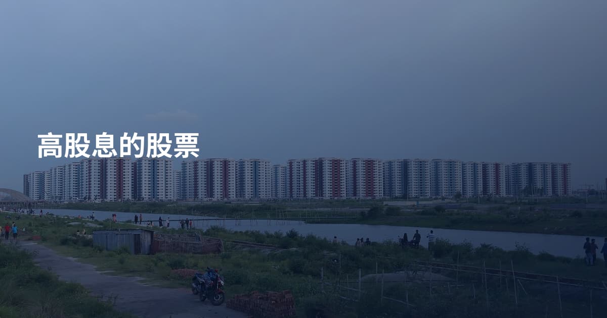 高股息的股票