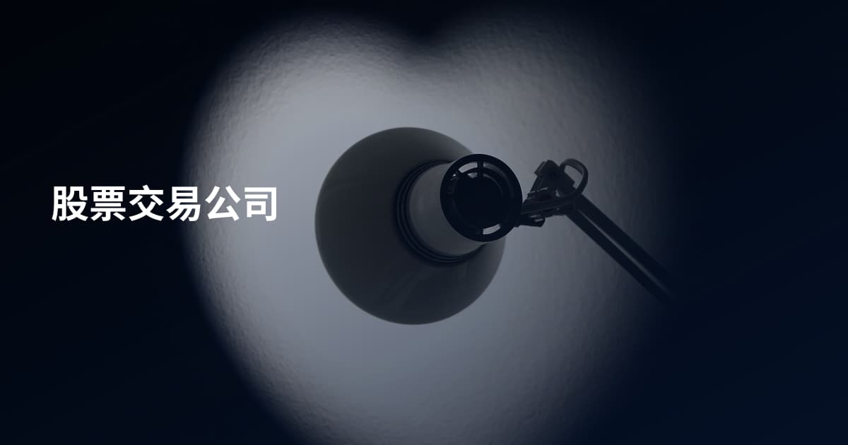股票交易公司