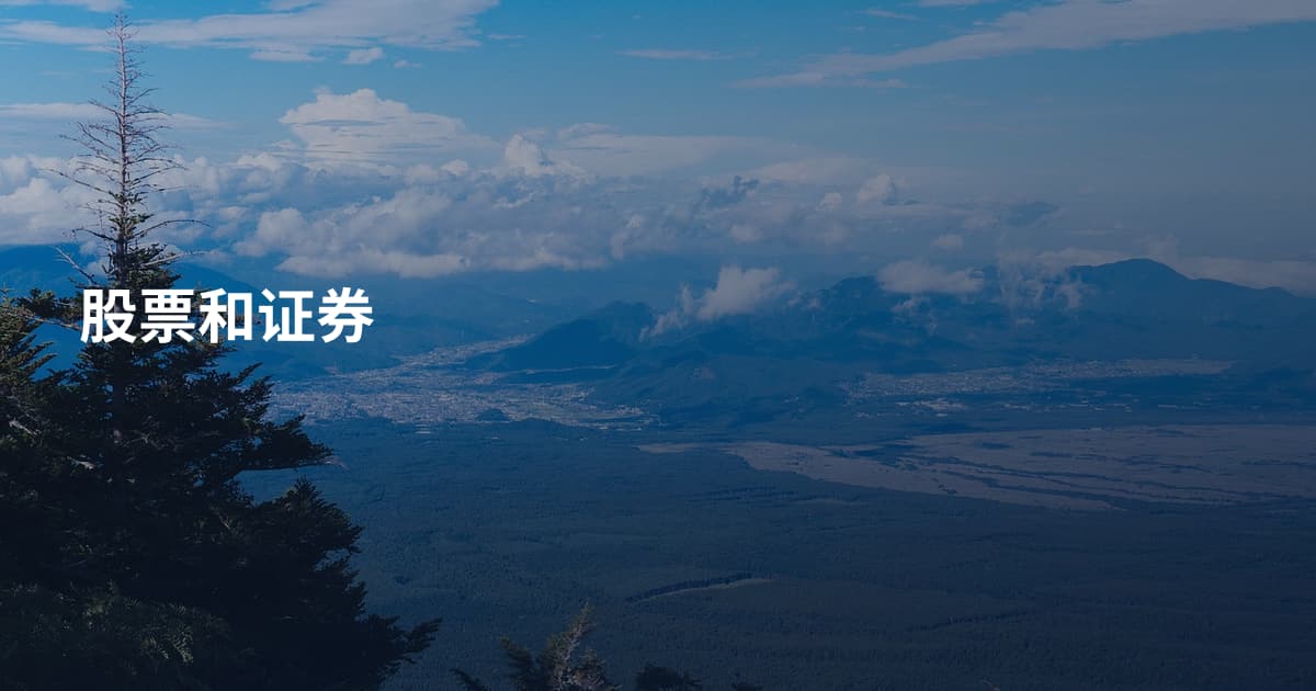 股票和证券