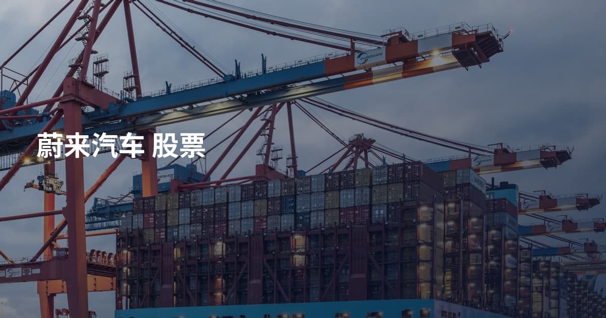 蔚来汽车 股票