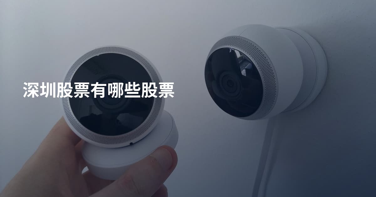 深圳股票有哪些股票
