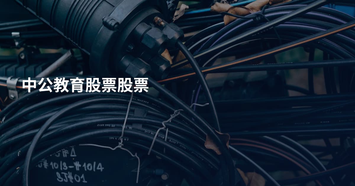 中公教育股票股票