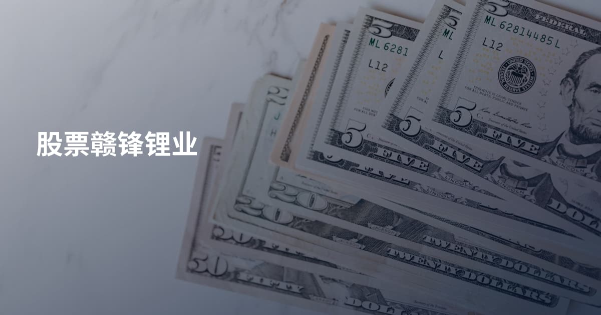 股票赣锋锂业
