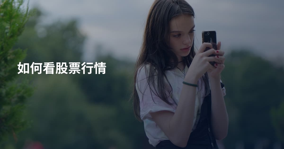 如何看股票行情