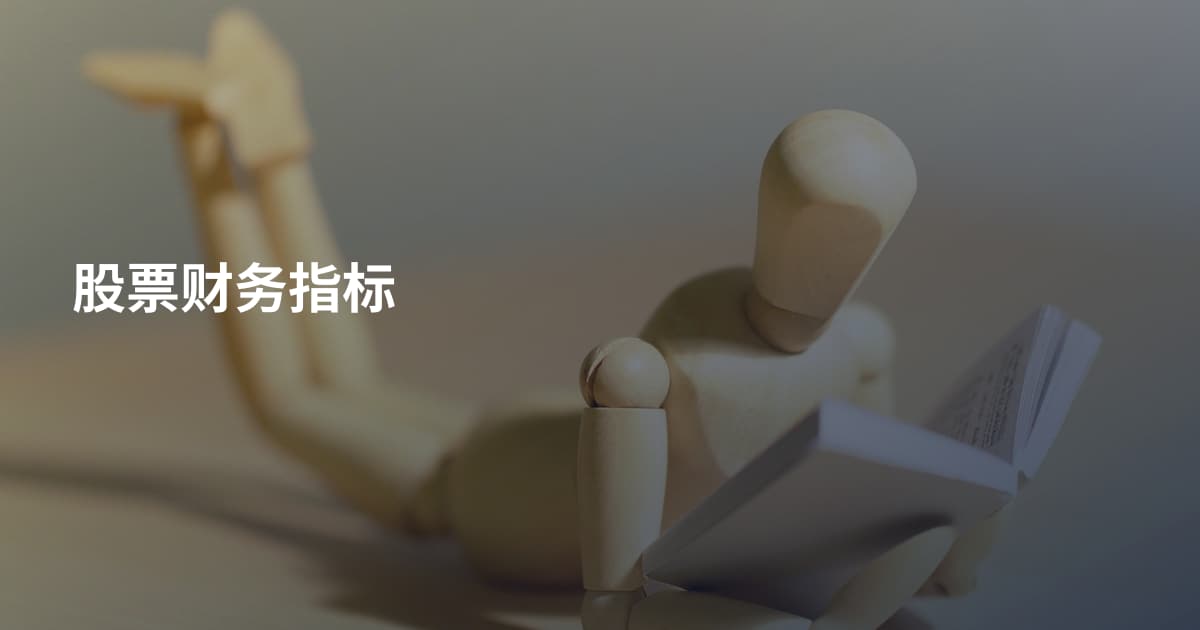 股票财务指标