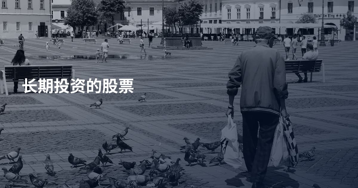 长期投资的股票