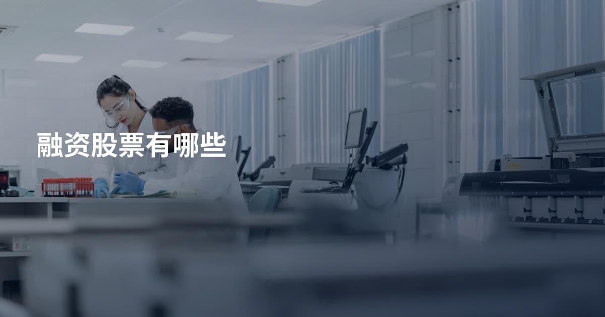 融资股票有哪些