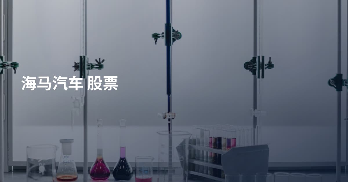 海马汽车 股票