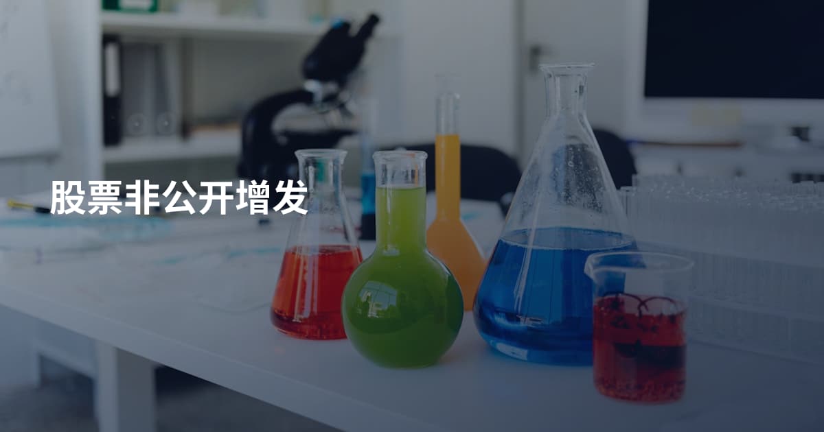 股票非公开增发