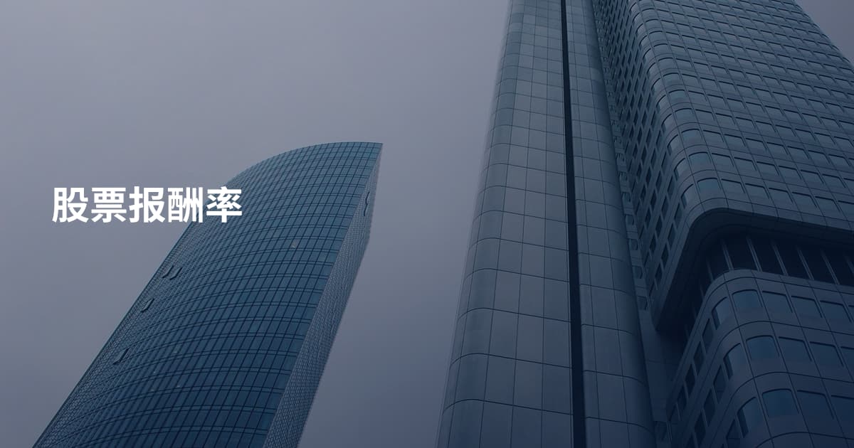 股票报酬率