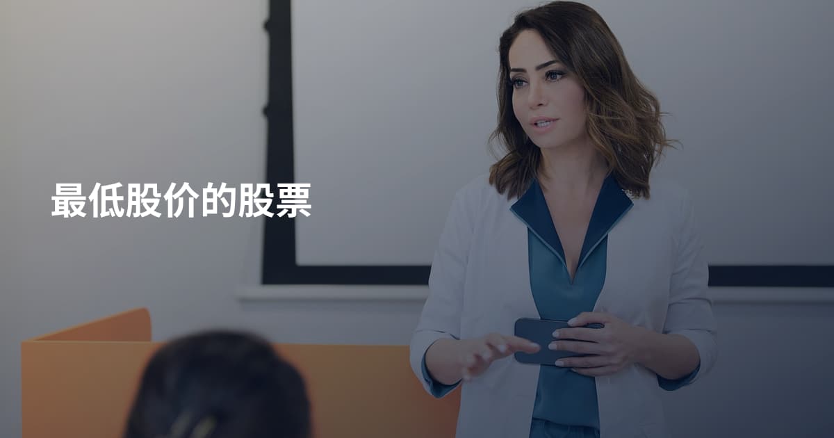 最低股价的股票