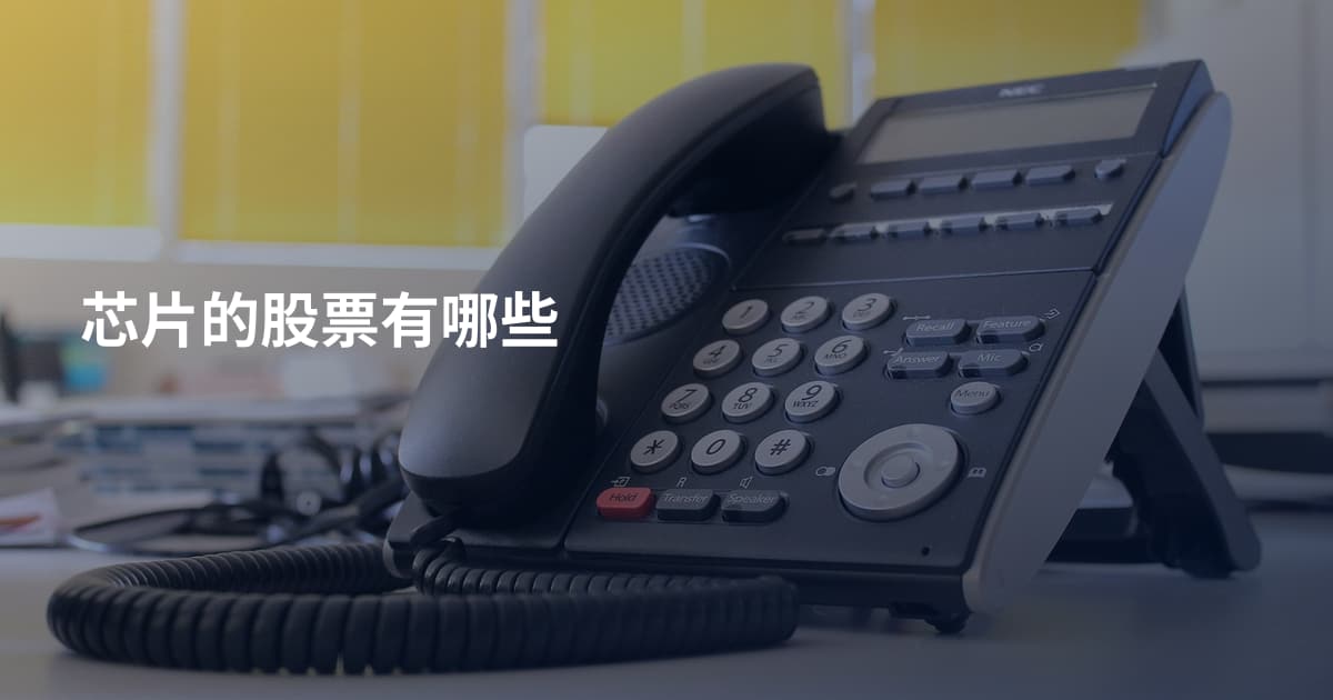 芯片的股票有哪些