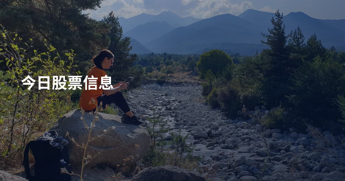 今日股票信息