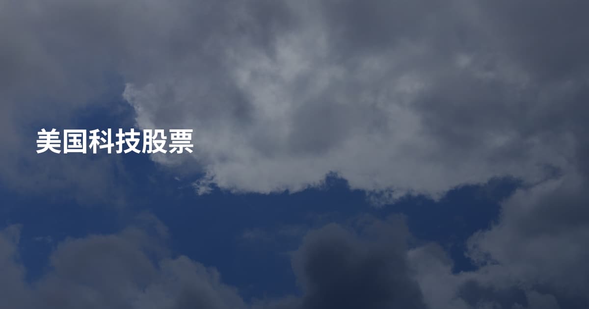 美国科技股票