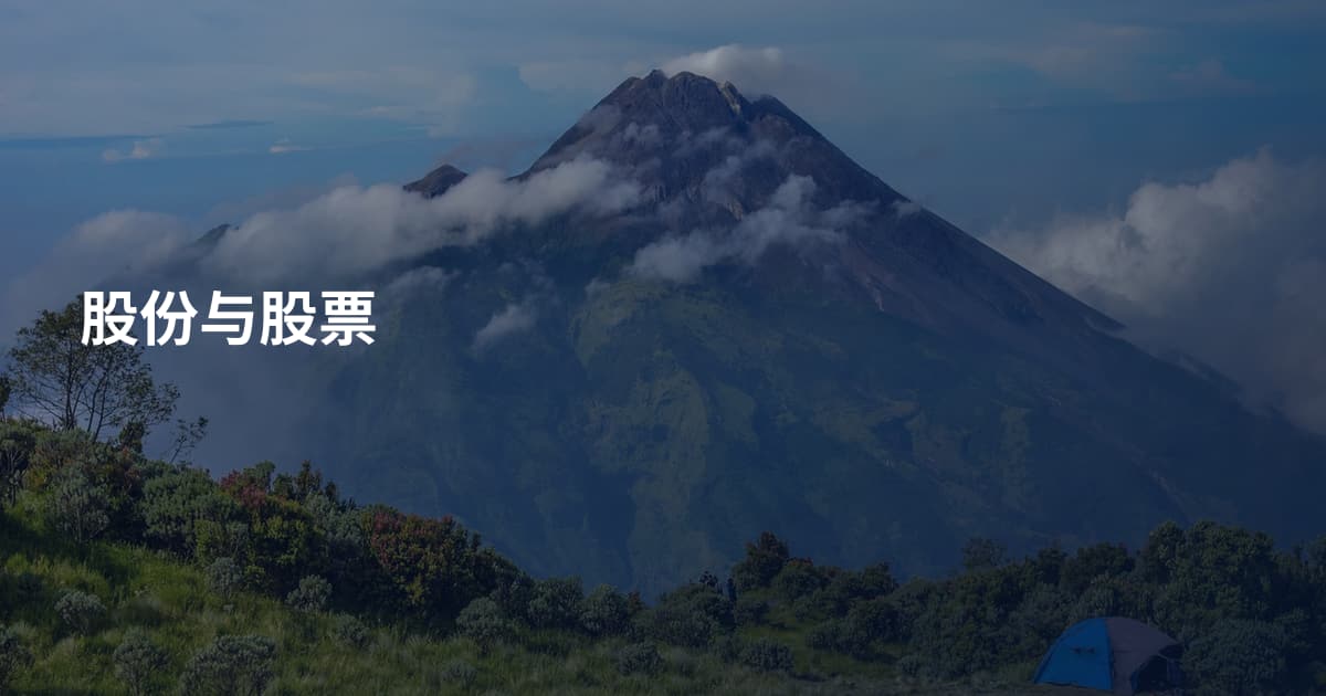 股份与股票