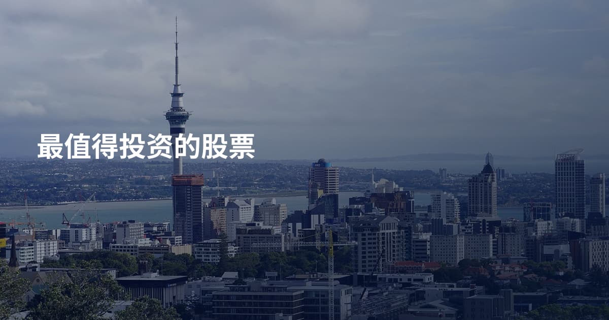 最值得投资的股票