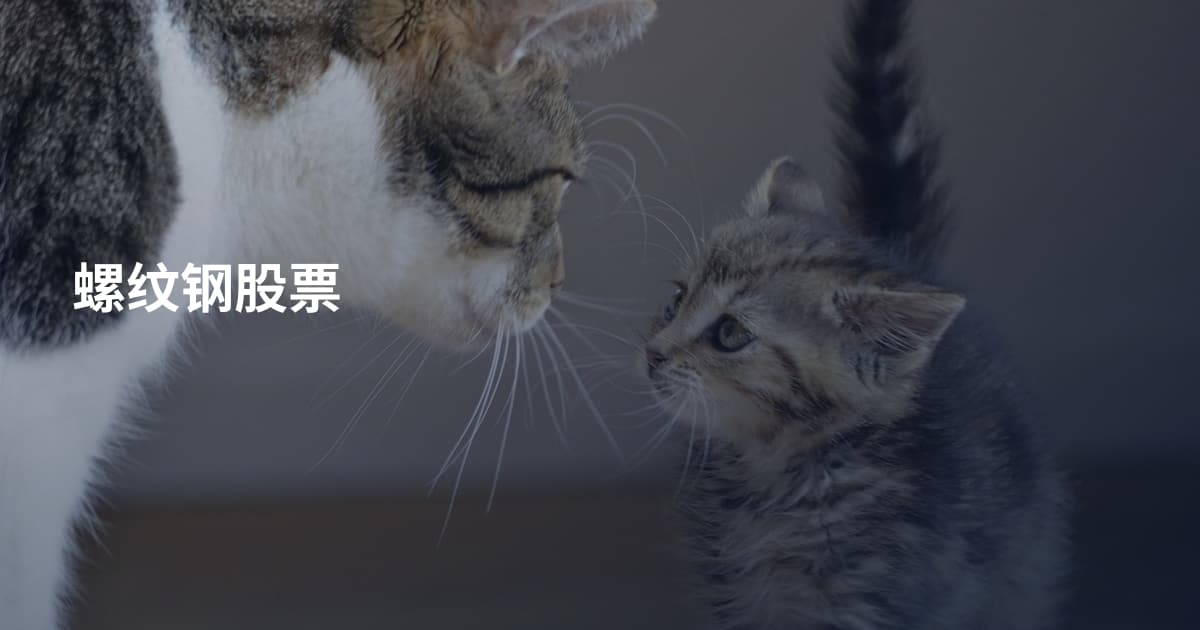螺纹钢股票