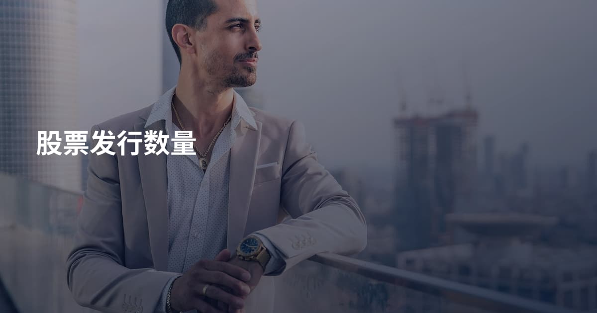 股票发行数量