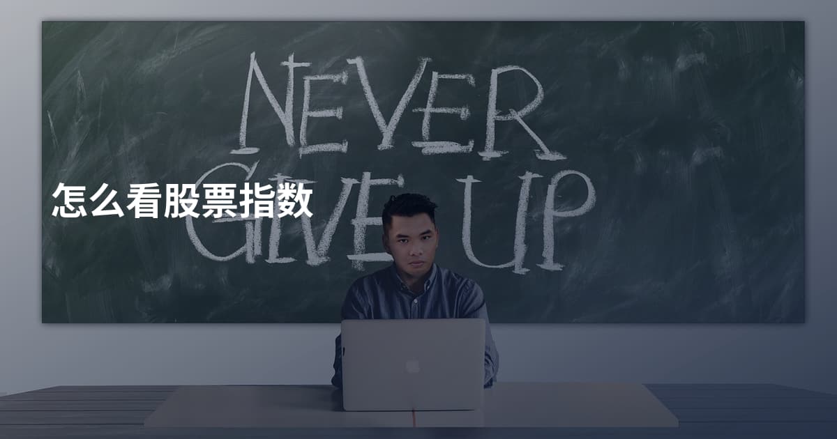 怎么看股票指数
