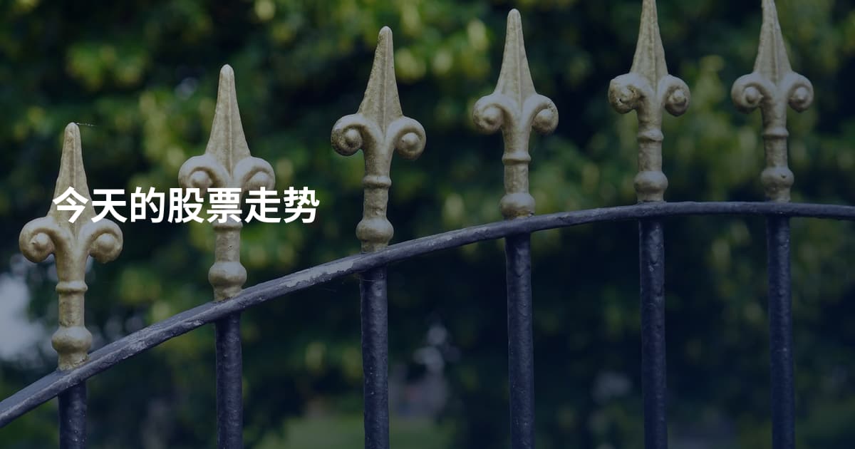 今天的股票走势