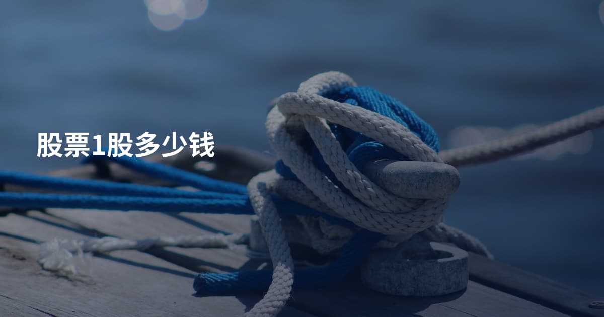 股票1股多少钱