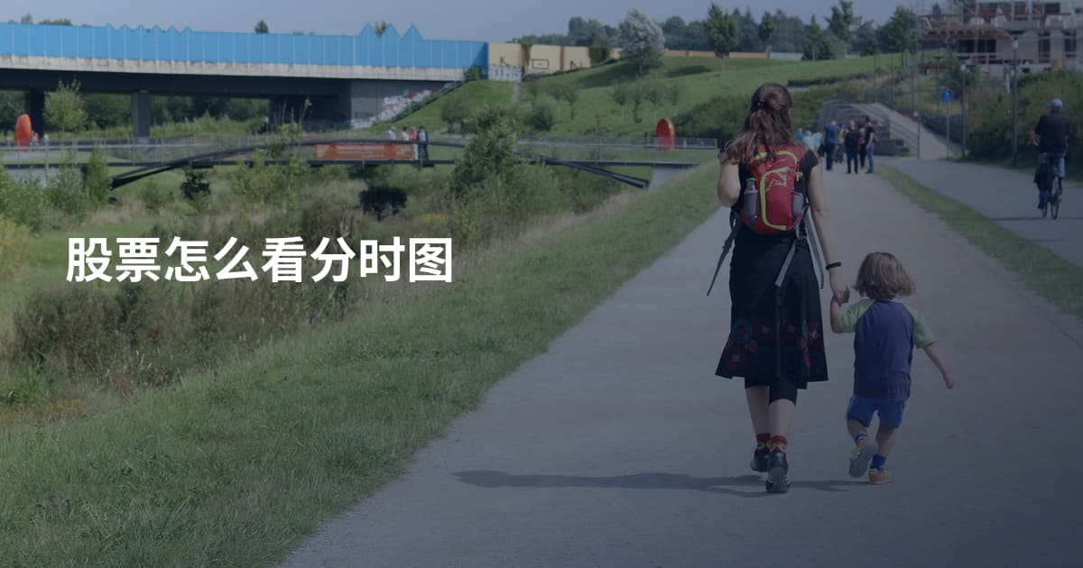 股票怎么看分时图