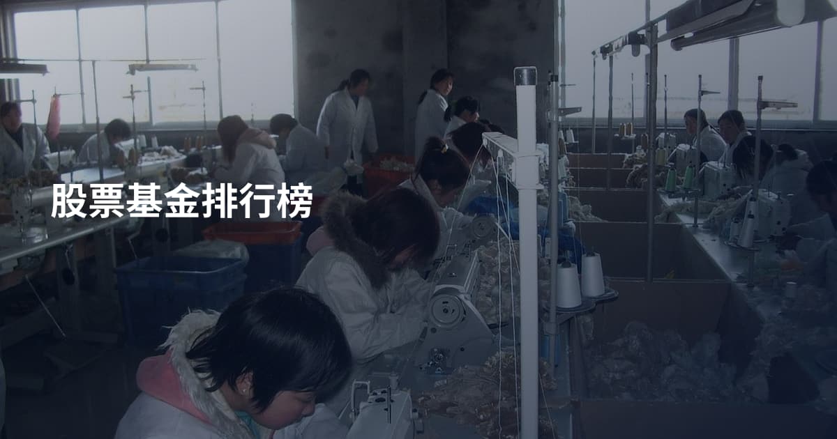 股票基金排行榜
