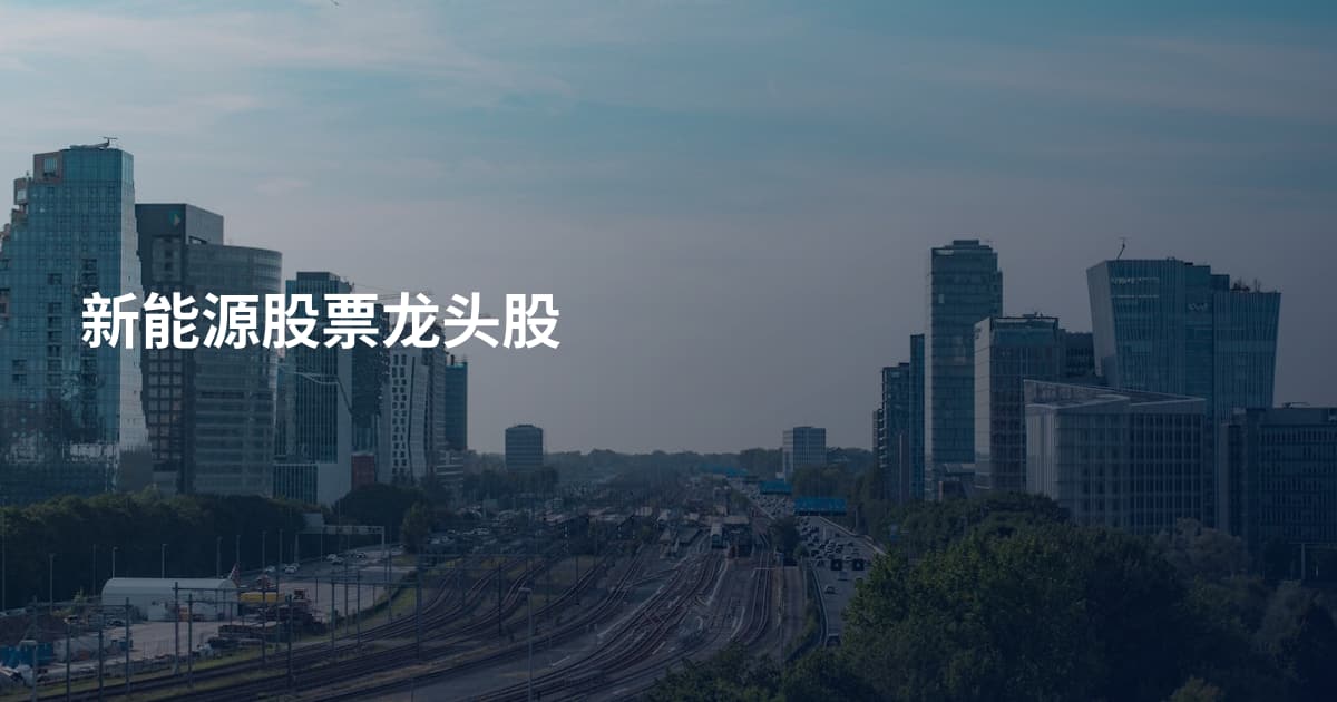 新能源股票龙头股