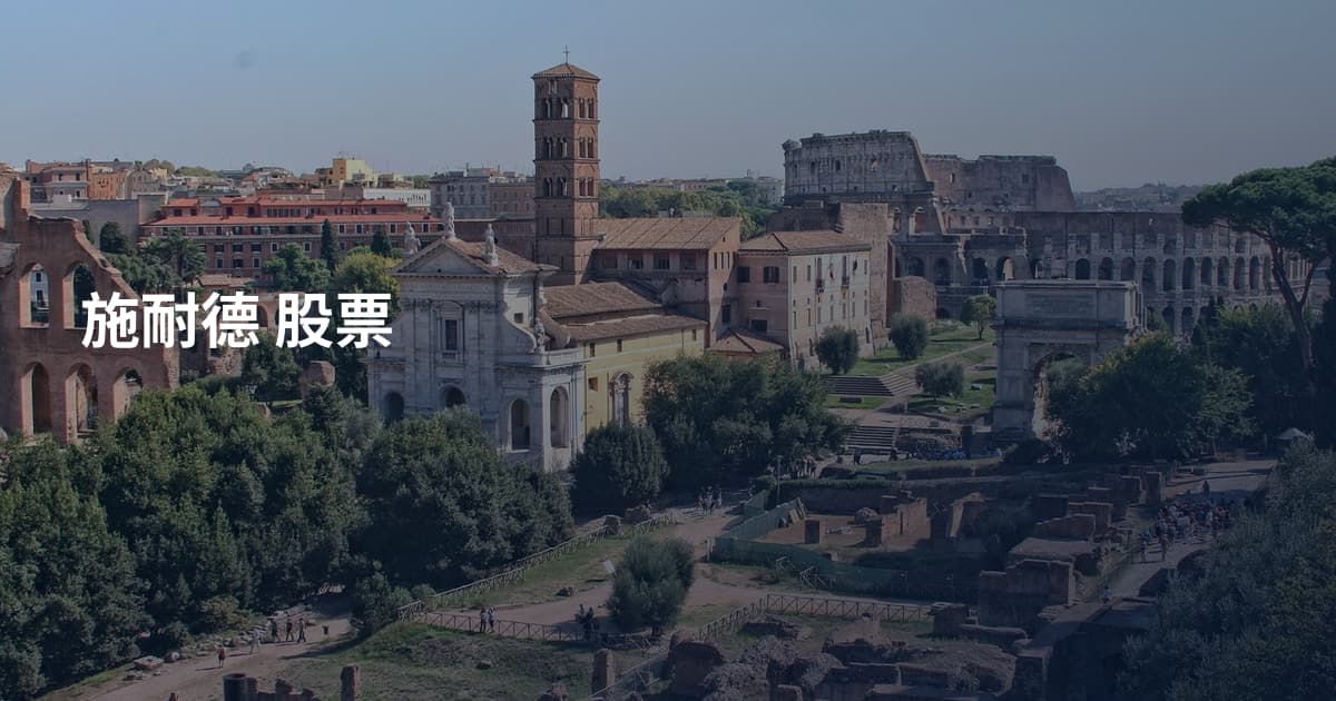 施耐德 股票