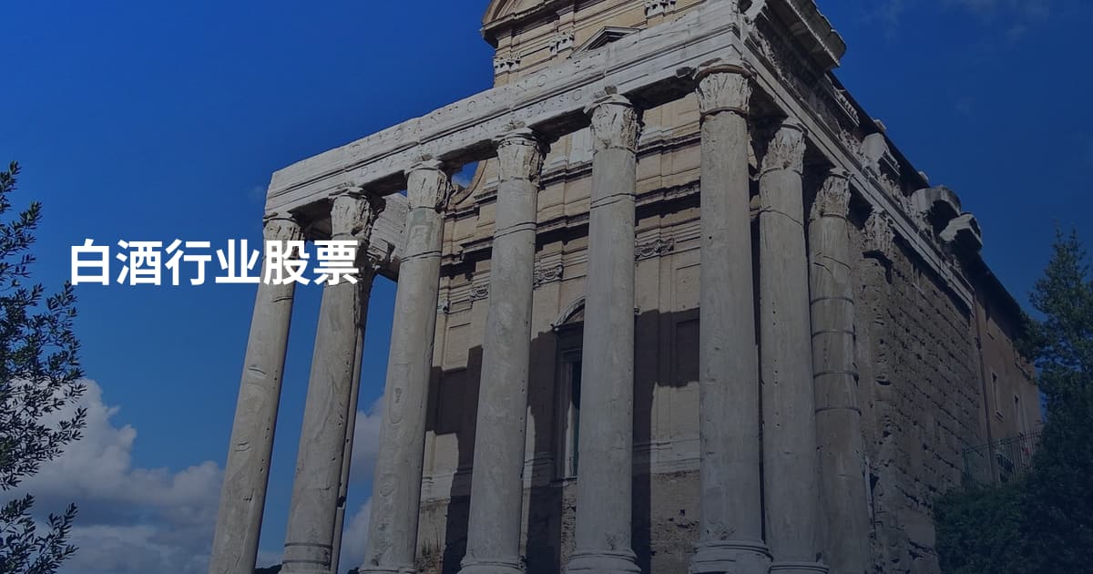 白酒行业股票