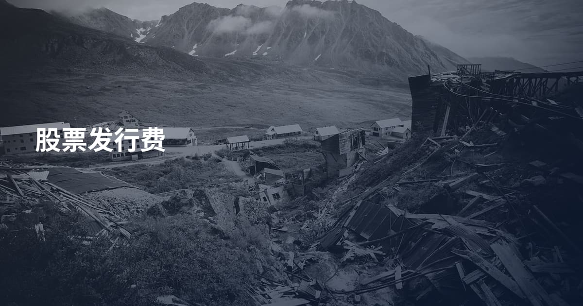 股票发行费
