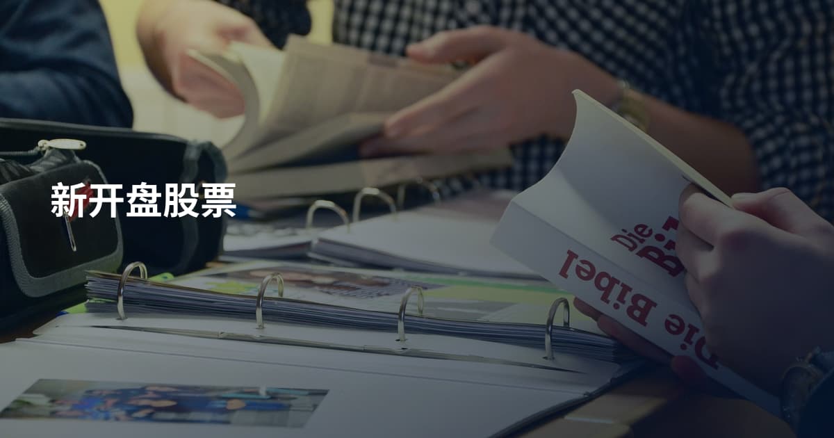 新开盘股票