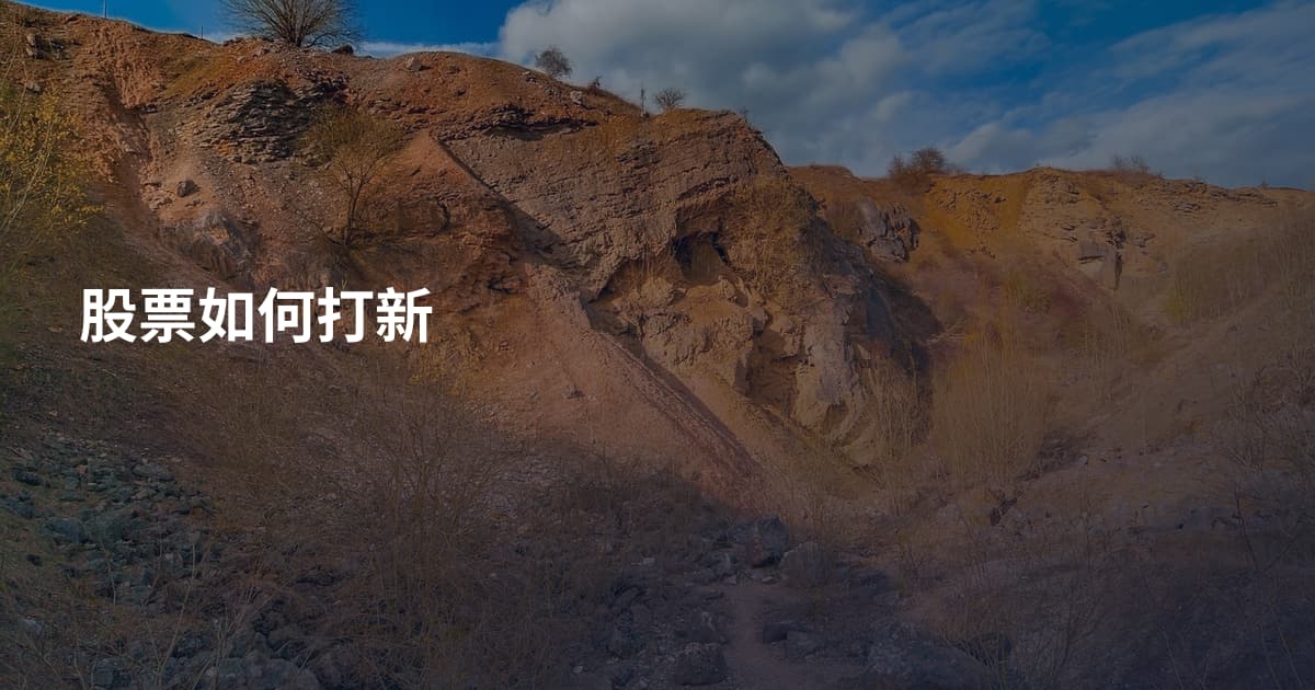 股票如何打新