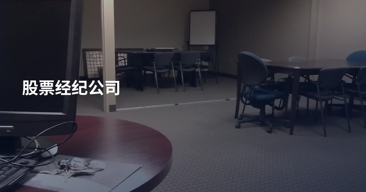 股票经纪公司